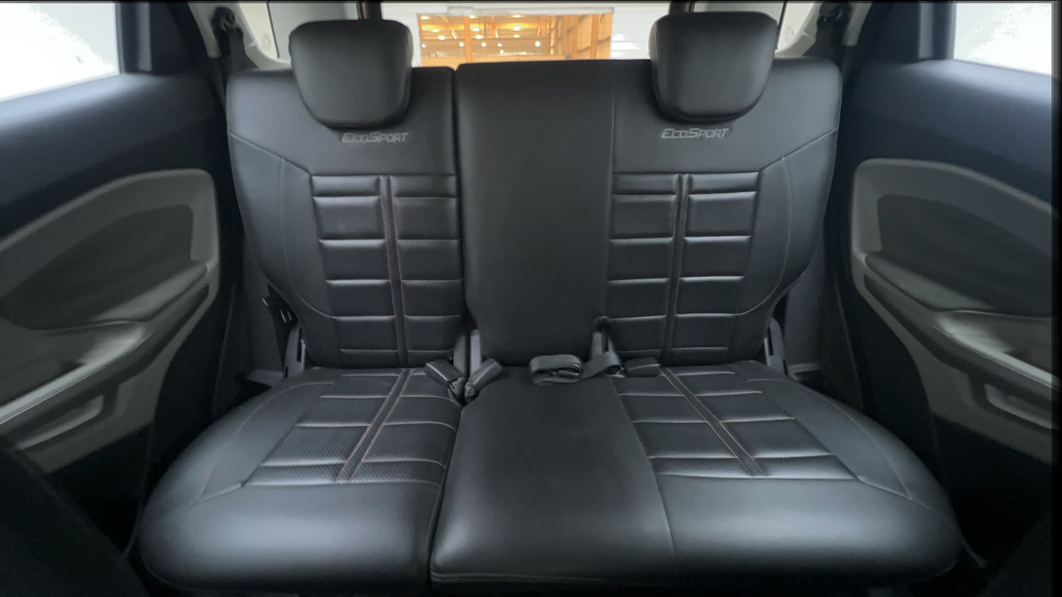 Used 2016 Ford EcoSport Titanium 1.5L Ti-VCT AT Petrol Automatic interior REAR SEAT CONDITION VIEW