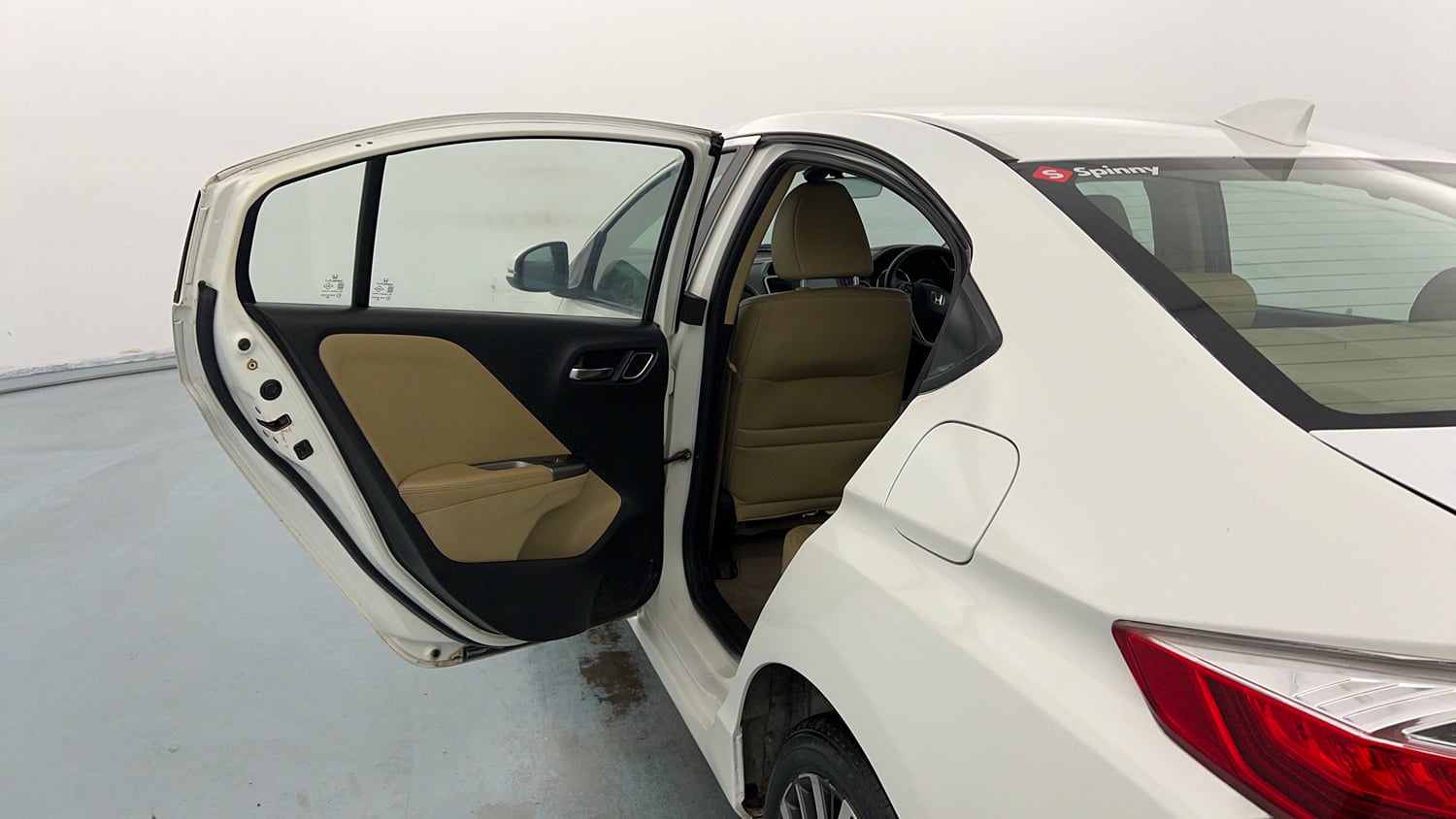 Used 2018 Honda City ZX Diesel Diesel Manual interior LEFT REAR DOOR OPEN VIEW