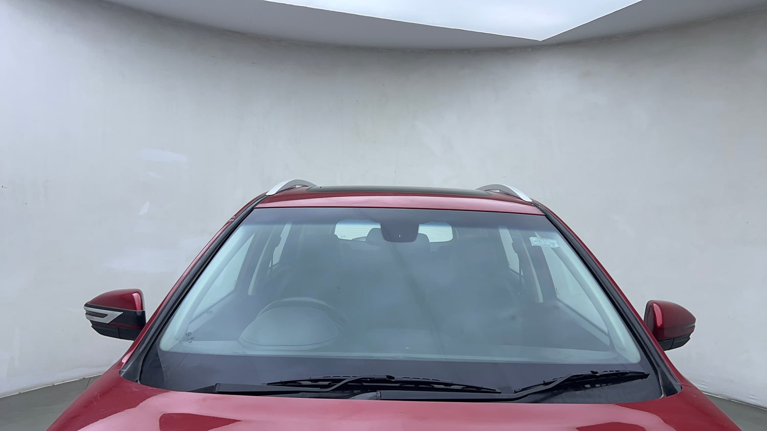Used 2020 MG Motors Hector Sharp 1.5 DCT Petrol Petrol Automatic exterior FRONT WINDSHIELD VIEW