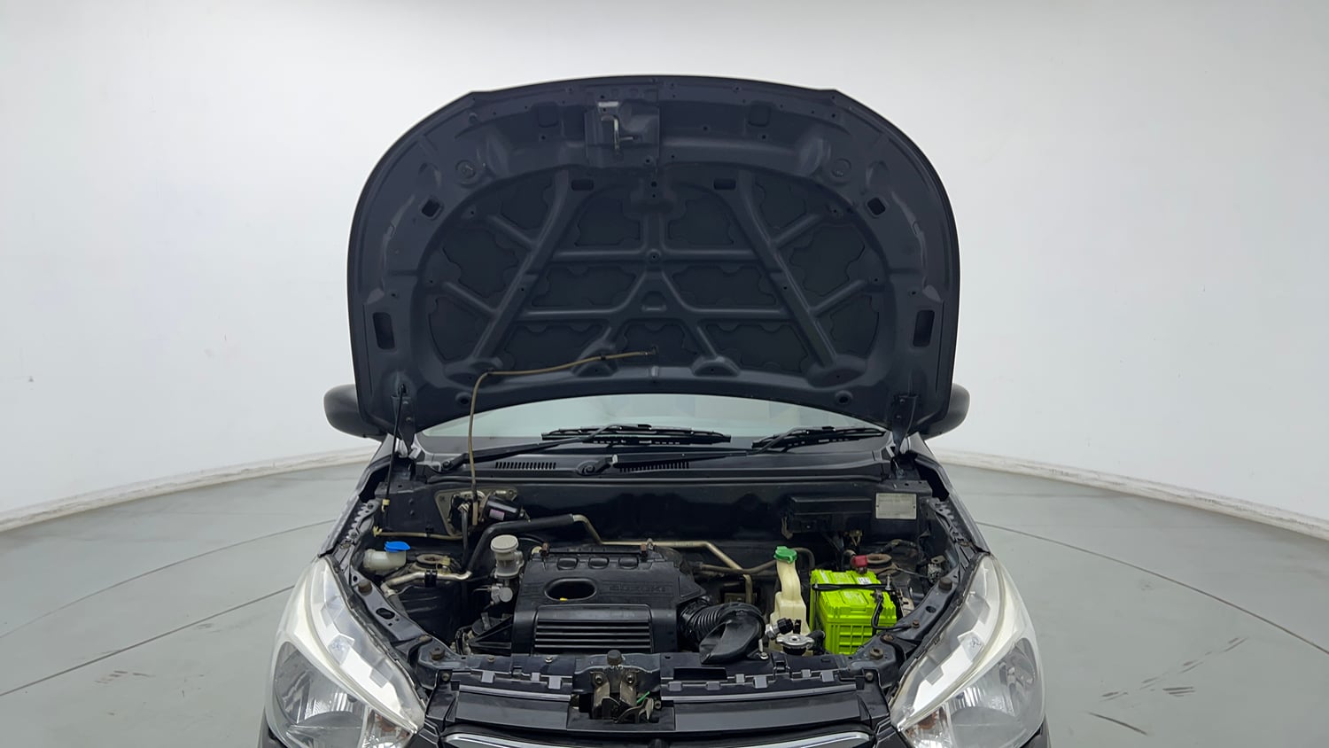 Used 2017 Maruti Suzuki Alto K10 VXi Petrol Manual engine ENGINE & BONNET OPEN FRONT VIEW