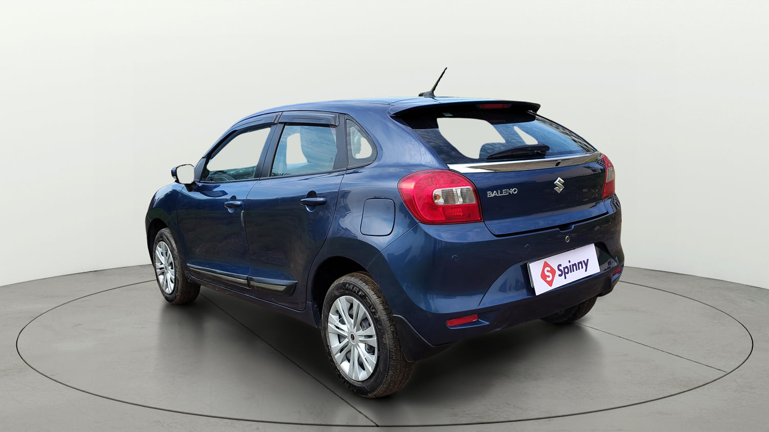 Used 2018 Maruti Suzuki Baleno Delta 1.2 Petrol Manual exterior LEFT REAR CORNER VIEW