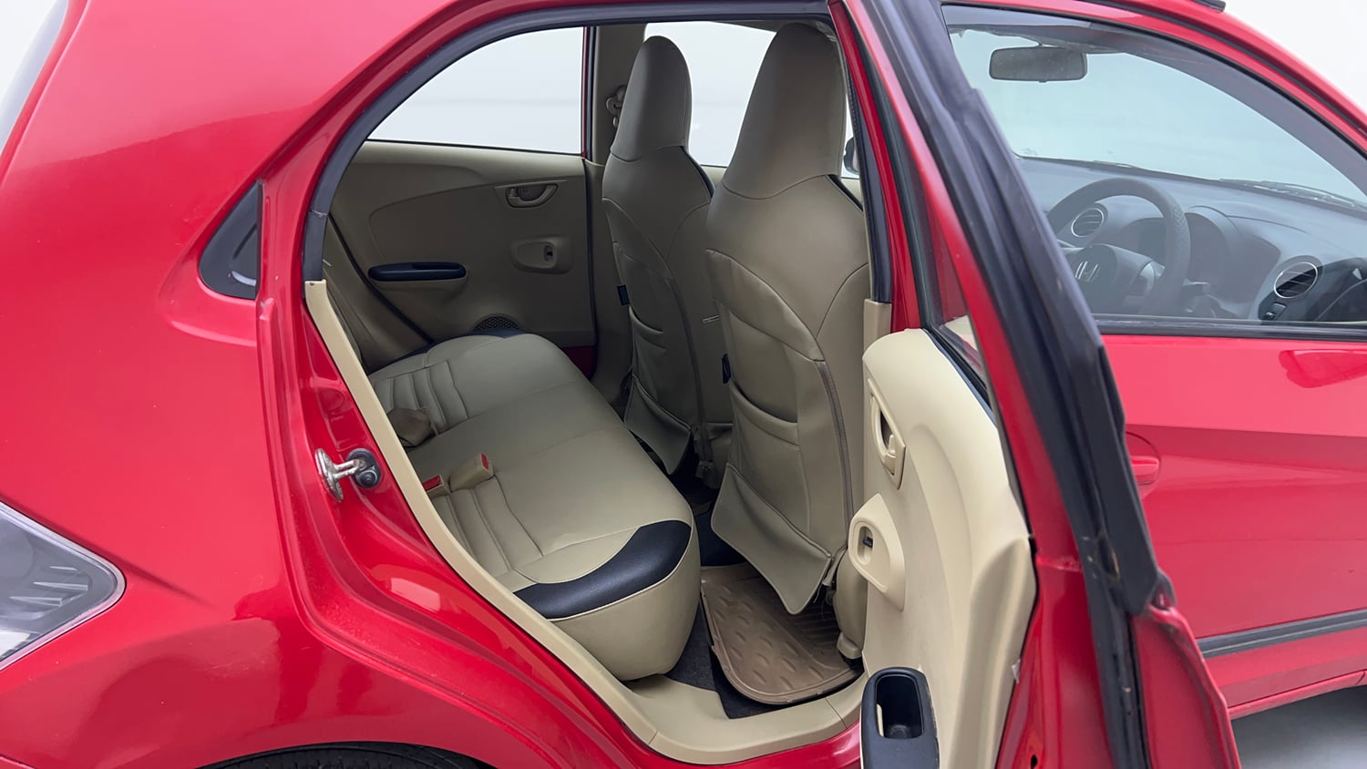 Used 2016 Honda Brio S MT Petrol Manual interior RIGHT SIDE REAR DOOR CABIN VIEW