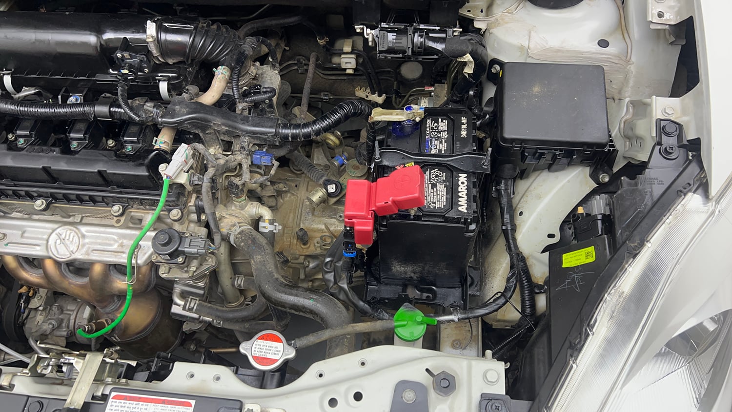 Used 2023 Maruti Suzuki Dzire VXi Petrol Manual engine ENGINE LEFT SIDE VIEW