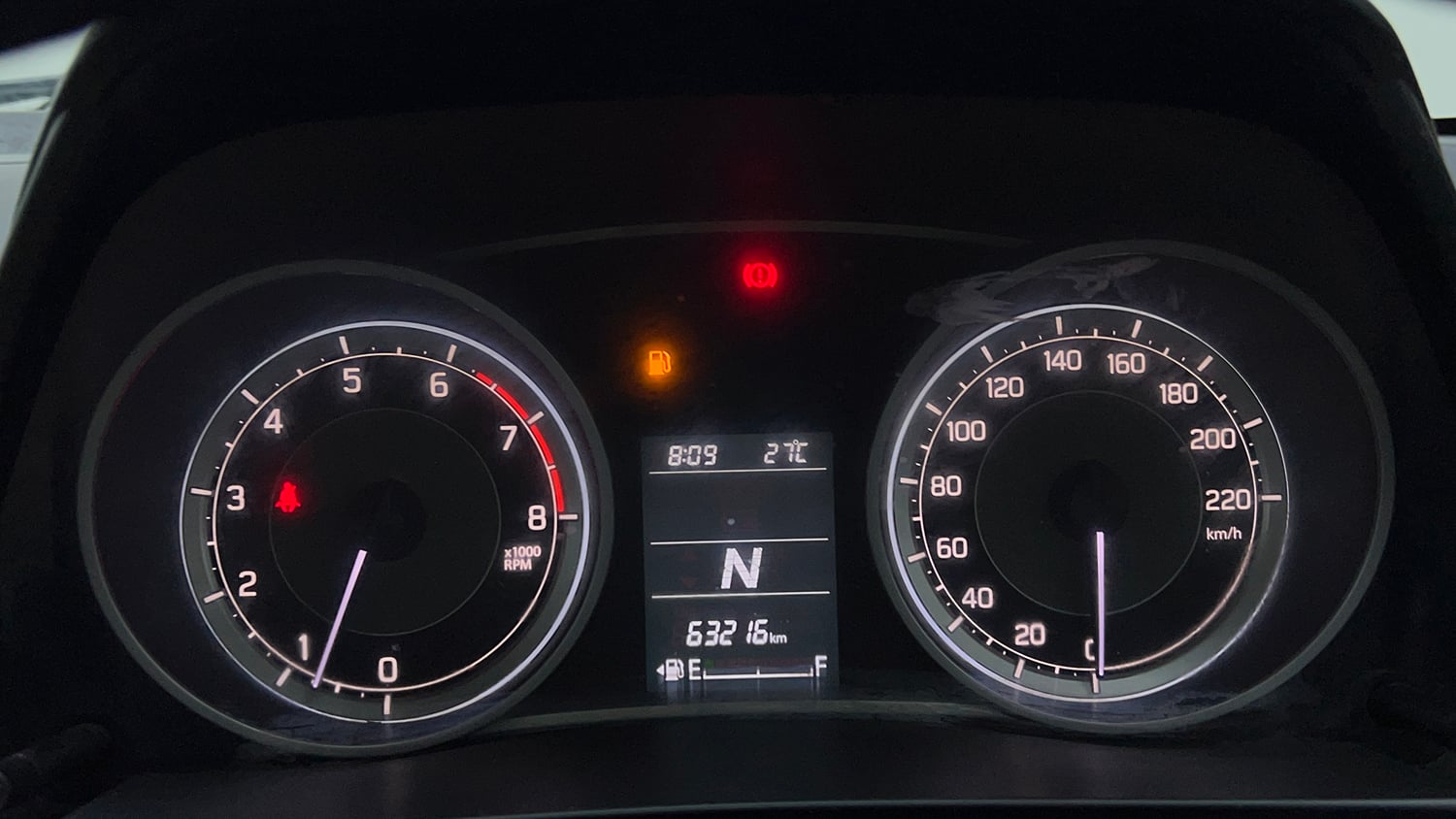 Used 2018 Maruti Suzuki Dzire VXi AMT Petrol Automatic interior CLUSTERMETER VIEW