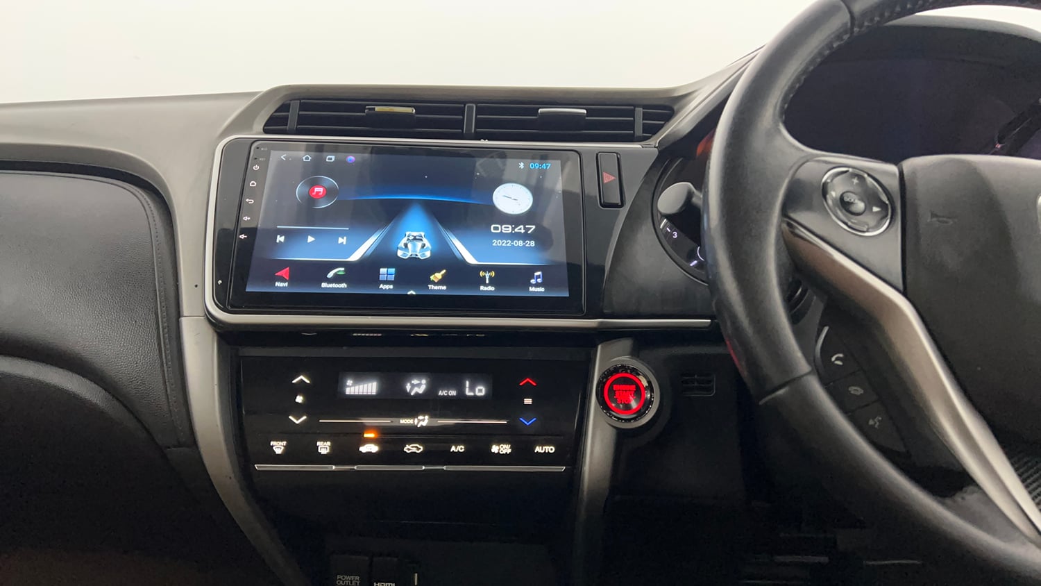 Used 2018 Honda City ZX Diesel Diesel Manual interior MUSIC SYSTEM & AC CONTROL VIEW