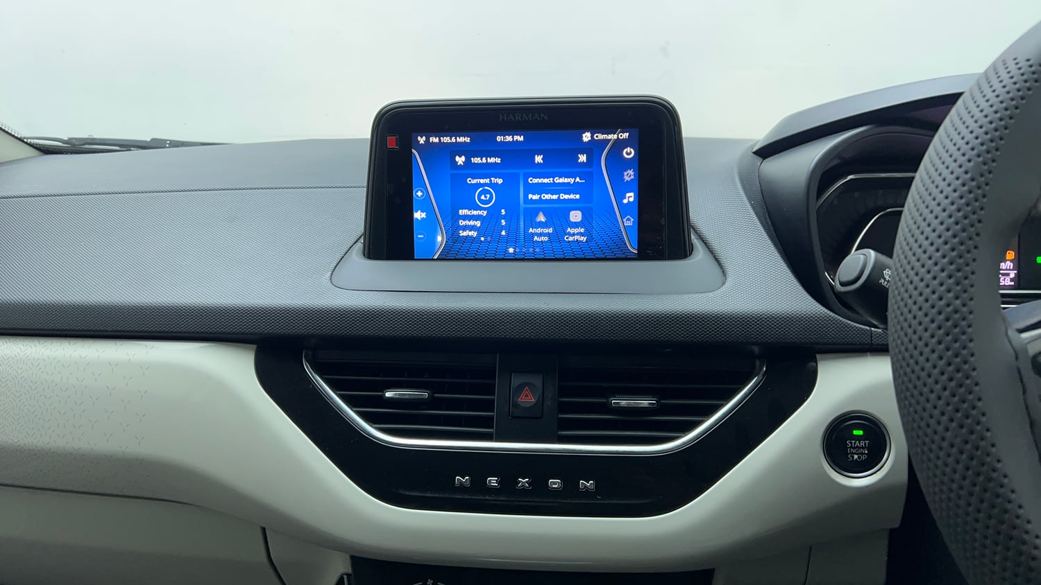 Used 2021 Tata Nexon XZA Plus Diesel Diesel Automatic top_features Integrated (in-dash) music system