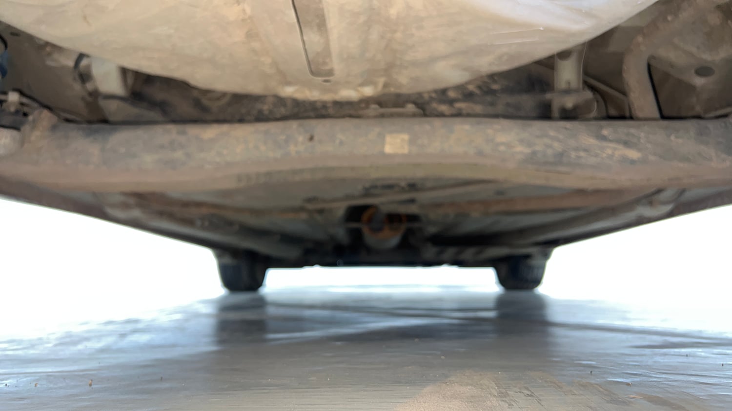Used 2022 Maruti Suzuki Baleno Alpha MT Petrol Manual extra REAR UNDERBODY VIEW (TAKEN FROM REAR)