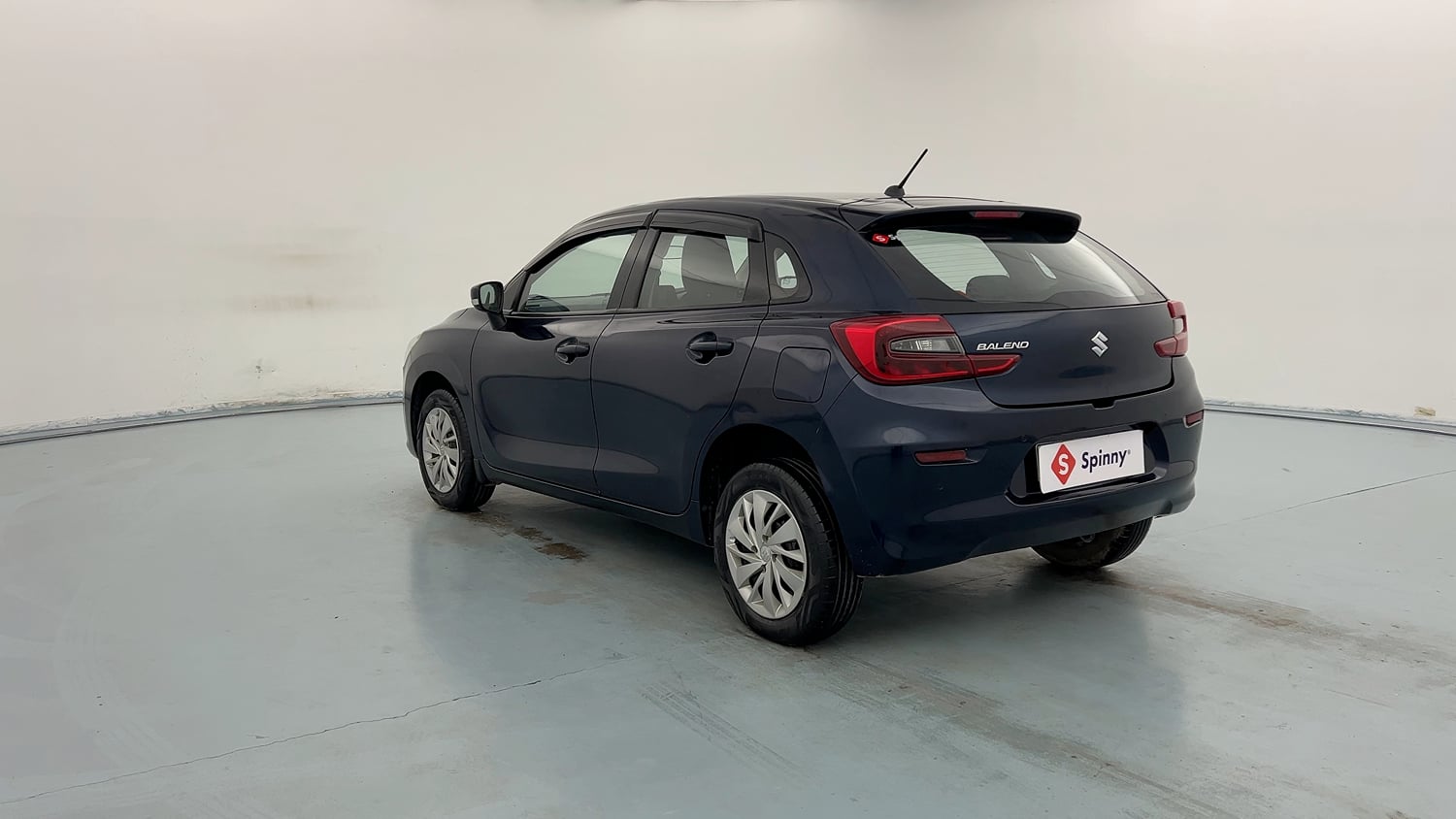 Used 2023 Maruti Suzuki Baleno Delta AGS Petrol Automatic exterior LEFT REAR CORNER VIEW