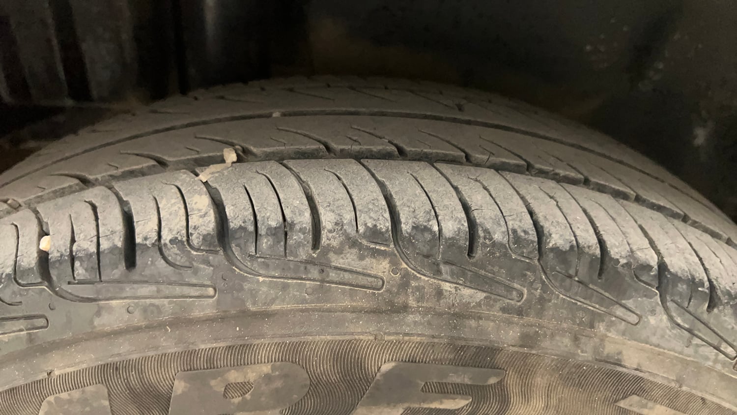 Used 2012 Maruti Suzuki Swift Dzire VXI Petrol Manual tyres RIGHT REAR TYRE TREAD VIEW