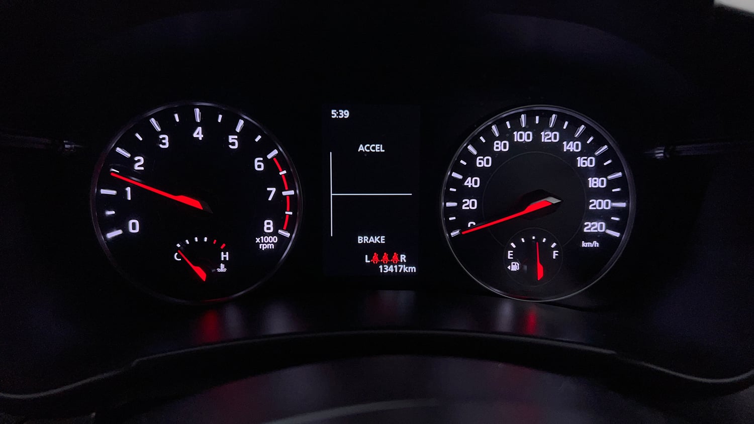 Used 2025 Maruti Suzuki Dzire ZXi Plus Petrol Manual interior CLUSTERMETER VIEW