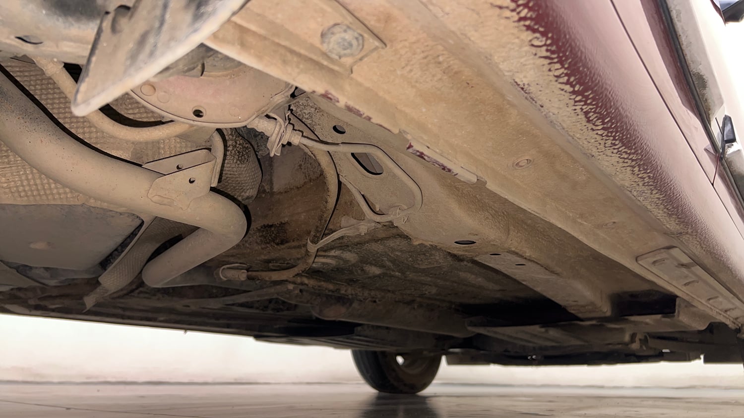 Used 2025 Maruti Suzuki Dzire ZXi Plus Petrol Manual extra REAR RIGHT UNDERBODY VIEW