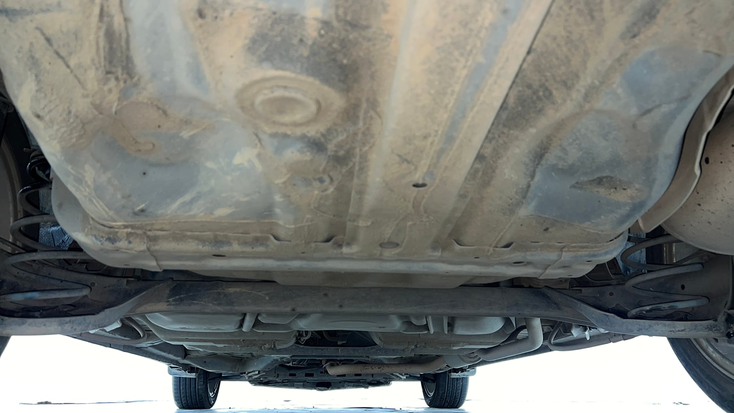 Used 2022 Honda City ZX CVT Petrol Petrol Automatic extra REAR UNDERBODY VIEW (TAKEN FROM REAR)