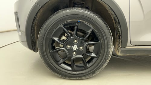 Used 2024 Maruti Suzuki Ignis Zeta 1.2 MT Petrol Manual tyres LEFT FRONT TYRE RIM VIEW