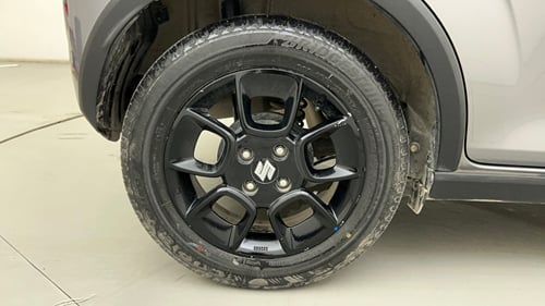 Used 2024 Maruti Suzuki Ignis Zeta 1.2 MT Petrol Manual tyres RIGHT REAR TYRE RIM VIEW