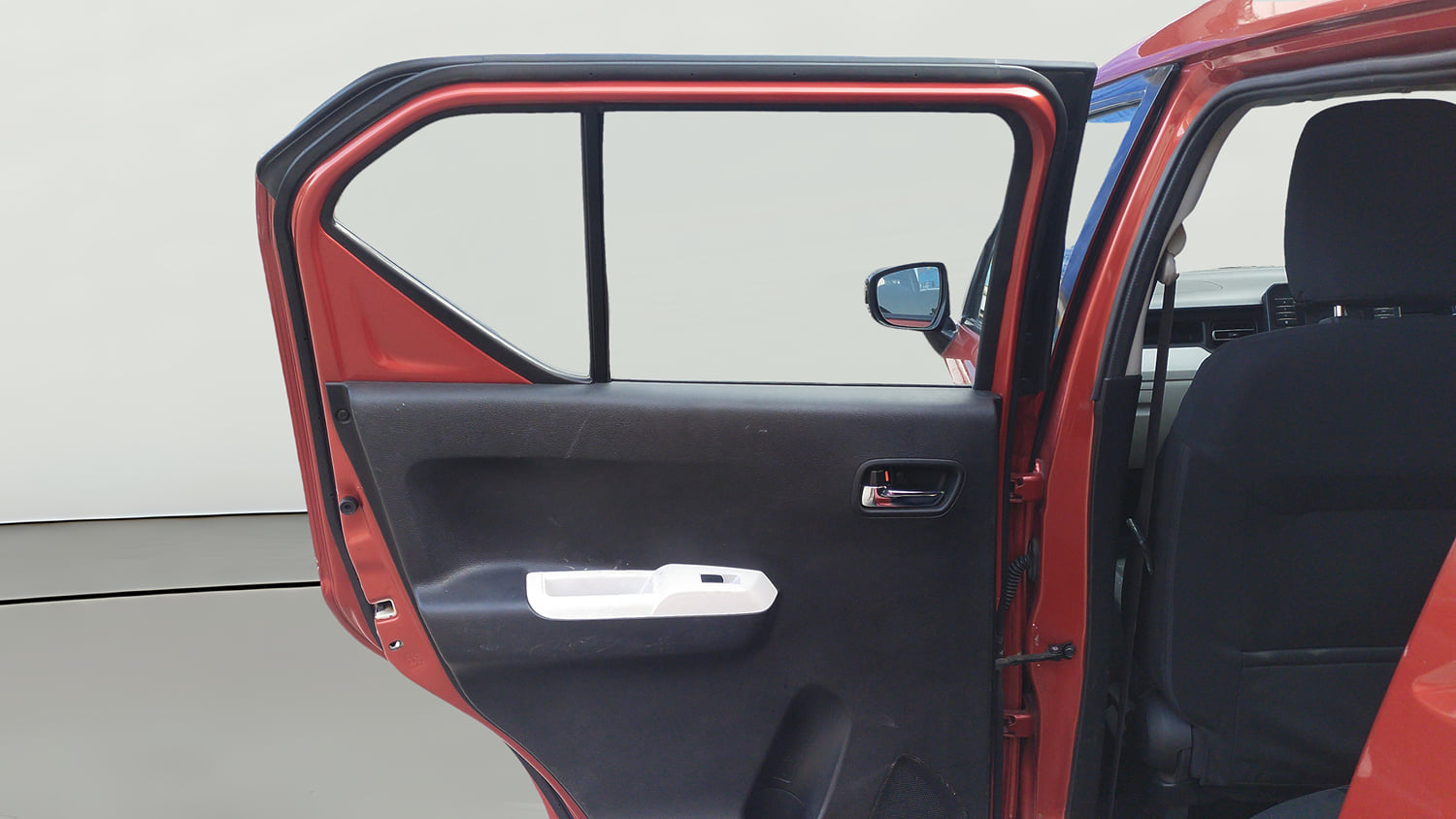 Used 2017 Maruti Suzuki Ignis Zeta 1.2 AMT Petrol Automatic interior LEFT REAR DOOR OPEN VIEW