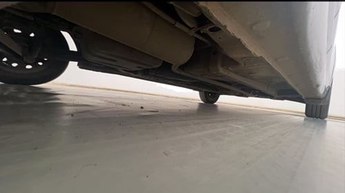 Used 2015 Hyundai Eon 1.0 Kappa Magna + Petrol Manual extra REAR RIGHT UNDERBODY VIEW