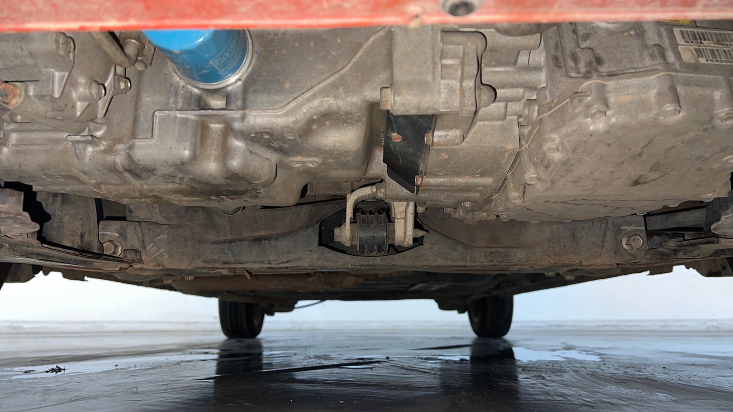 Used 2017 Honda Jazz V AT Petrol Petrol Automatic extra FRONT LEFT UNDERBODY VIEW