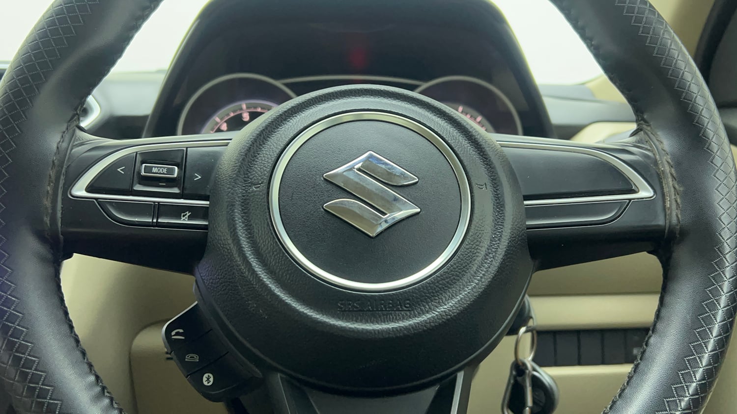 Used 2023 Maruti Suzuki Dzire VXi Petrol Manual top_features Steering mounted controls