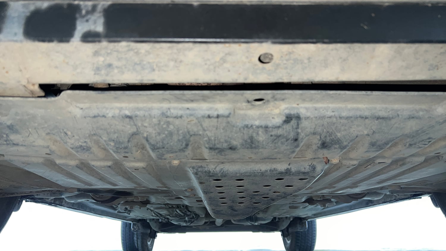 Used 2022 Tata Harrier XT Diesel Manual extra FRONT LEFT UNDERBODY VIEW