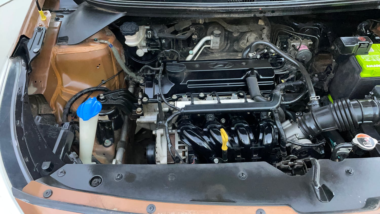 Used 2016 Hyundai i20 Active 1.2 SX Petrol Manual engine ENGINE RIGHT SIDE VIEW