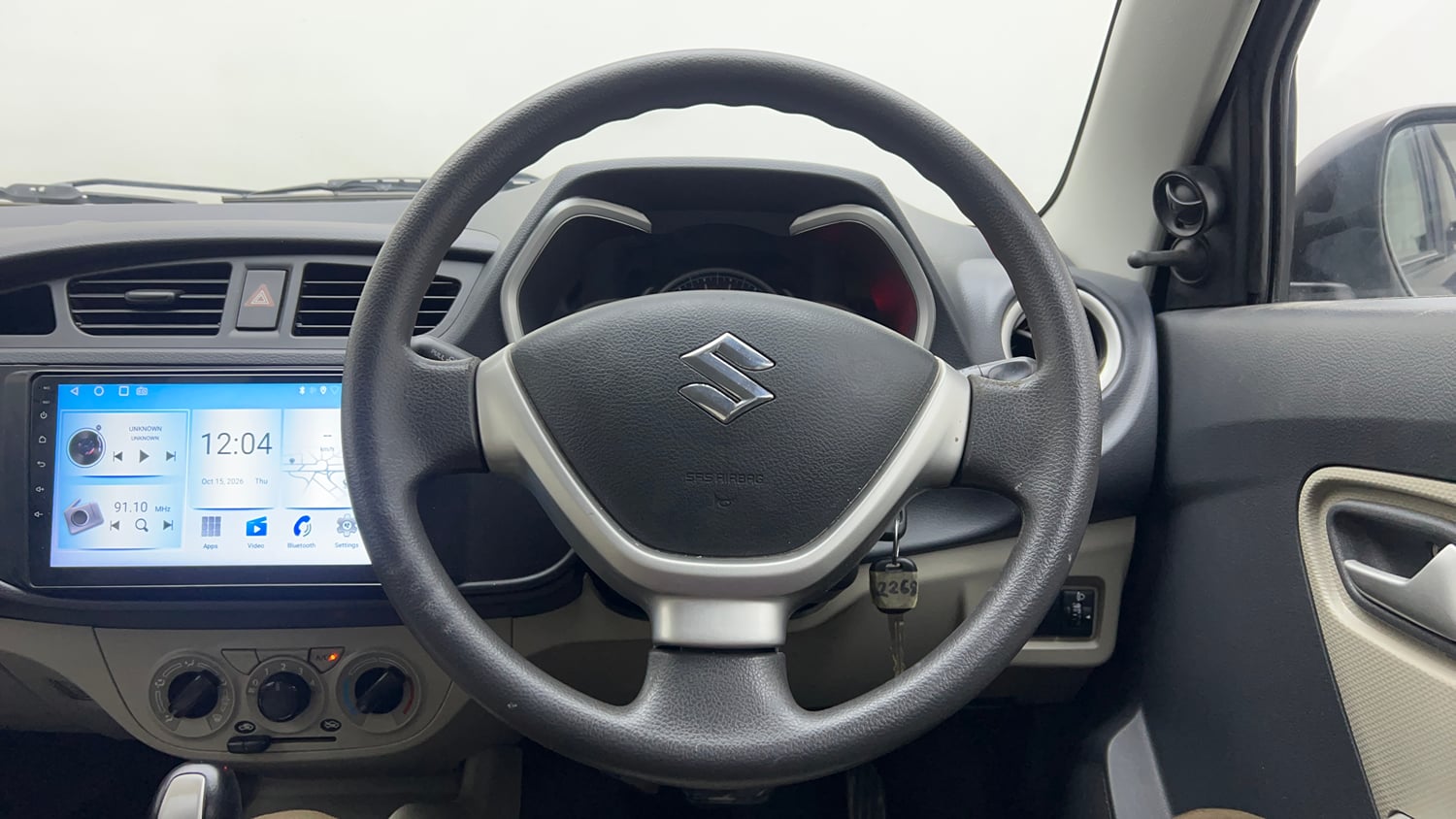 Used 2017 maruti-suzuki Alto K10 VXi (O) AMT Petrol Automatic interior STEERING VIEW