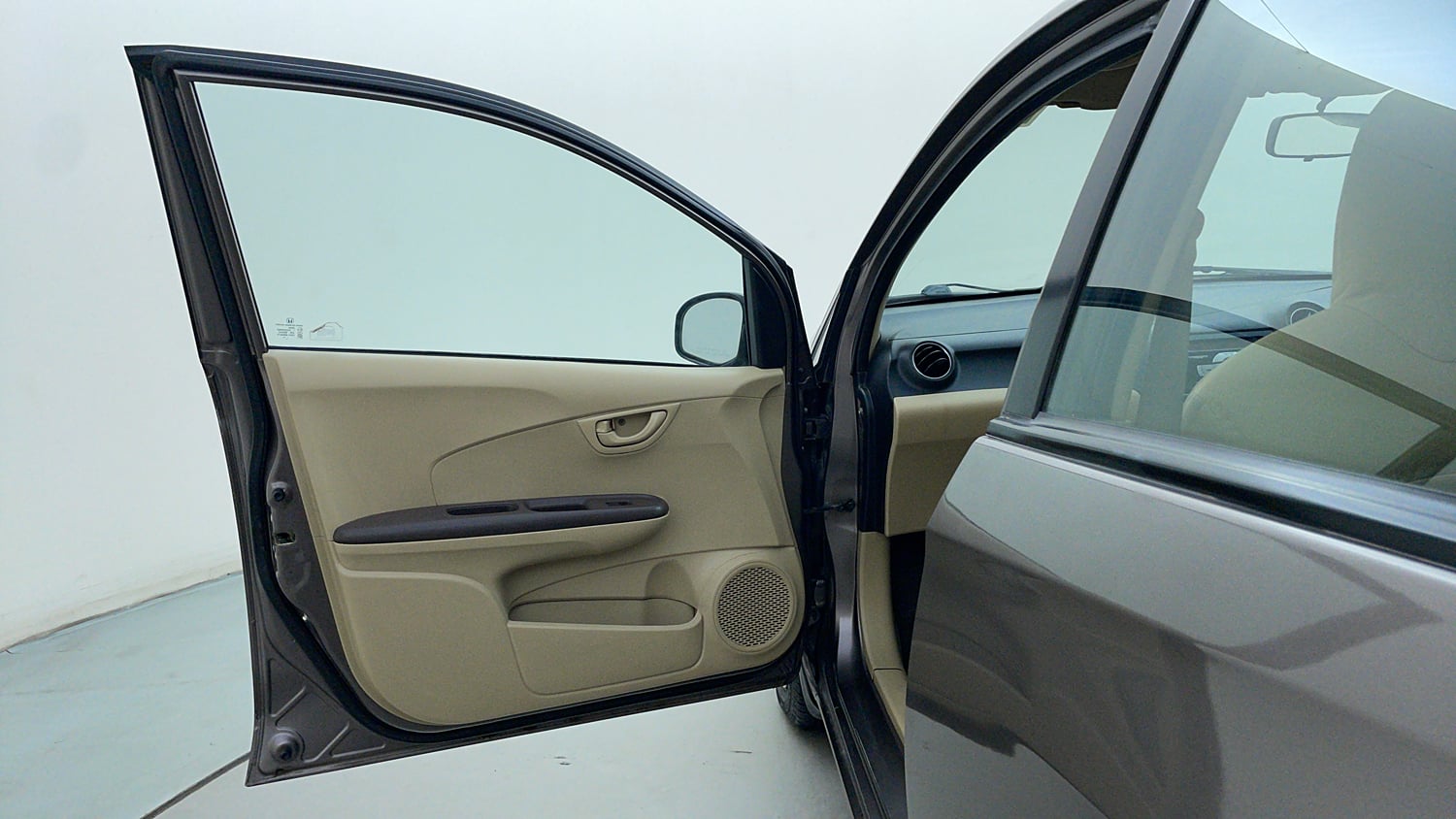 Used 2013 Honda Amaze 1.5 S i-DTEC Diesel Manual interior LEFT FRONT DOOR OPEN VIEW
