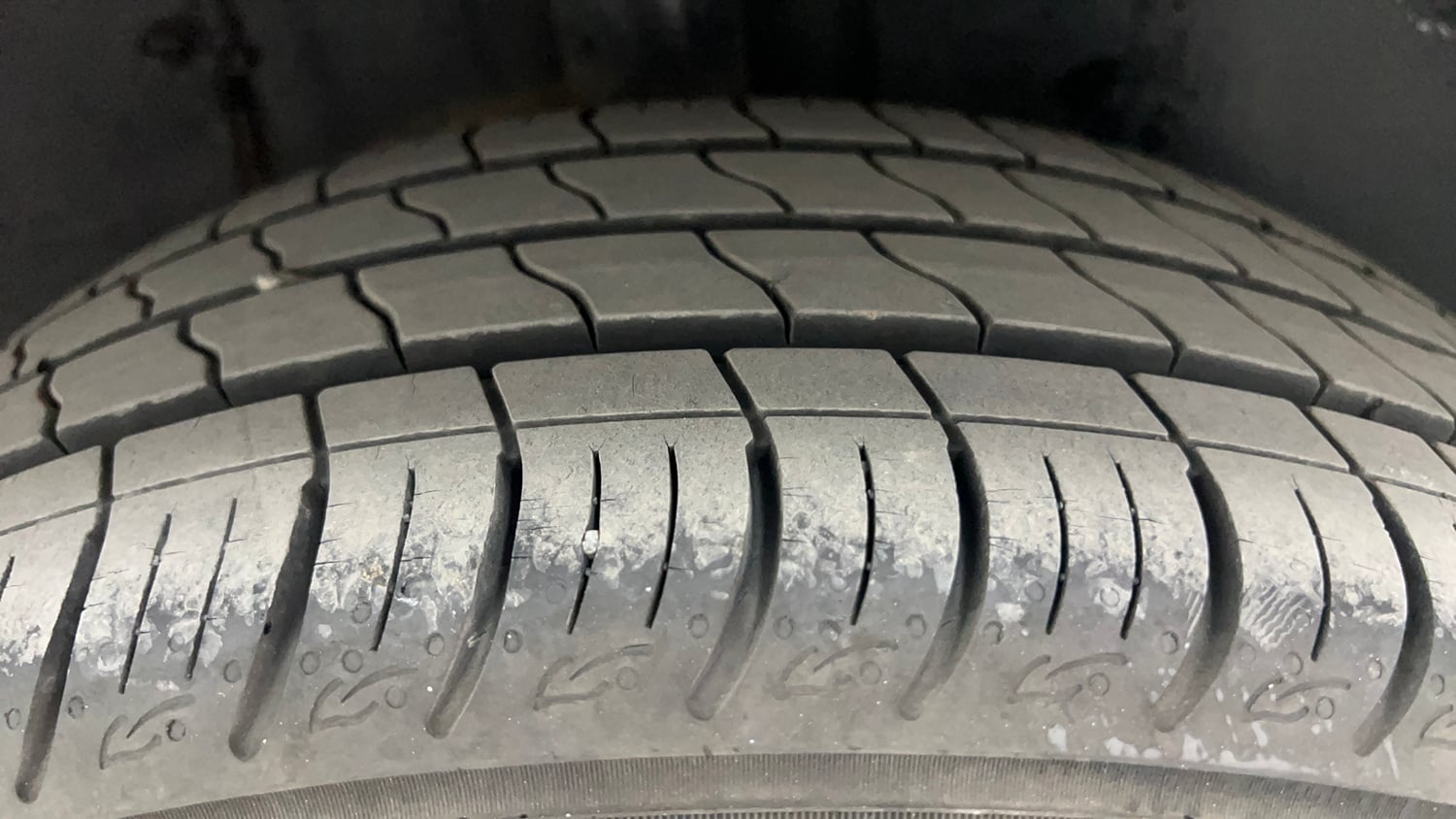 Used 2020 Tata Altroz XZ Petrol Petrol Manual tyres LEFT REAR TYRE TREAD VIEW
