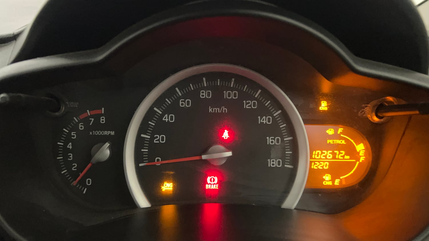 Used 2018 Maruti Suzuki Celerio VXi CNG Cng Manual interior CLUSTERMETER VIEW