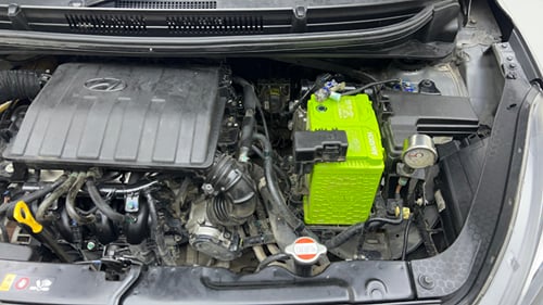 Used 2022 Hyundai Aura SX 1.2 CNG Cng Manual engine ENGINE LEFT SIDE VIEW