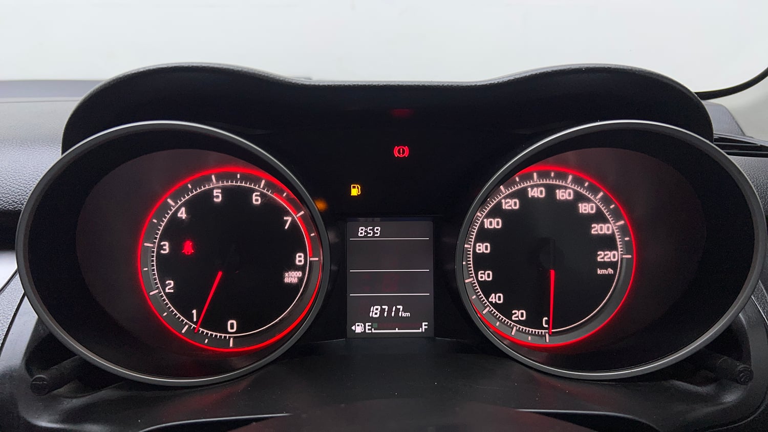 Used 2023 Maruti Suzuki Swift VXi Petrol Manual interior CLUSTERMETER VIEW
