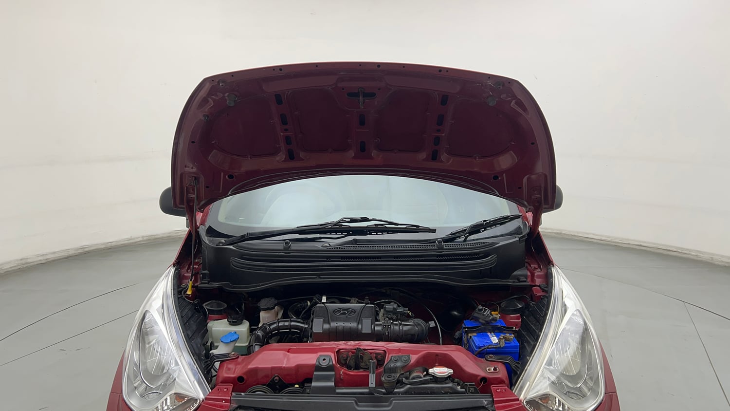 Used 2016 Hyundai Eon D-Lite + Petrol Manual engine ENGINE & BONNET OPEN FRONT VIEW