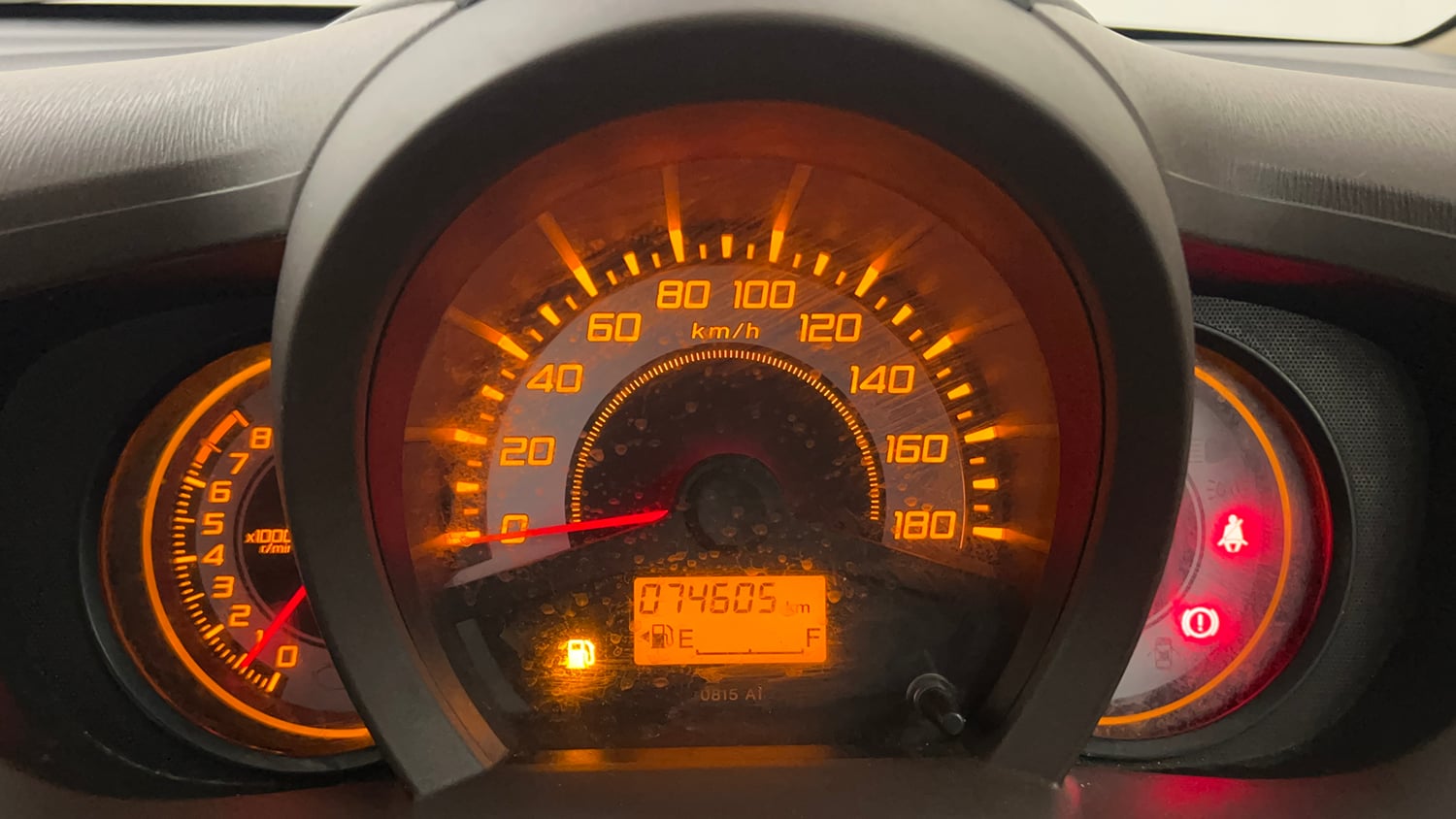 Used 2014 Honda Brio EX MT Petrol Manual interior CLUSTERMETER VIEW