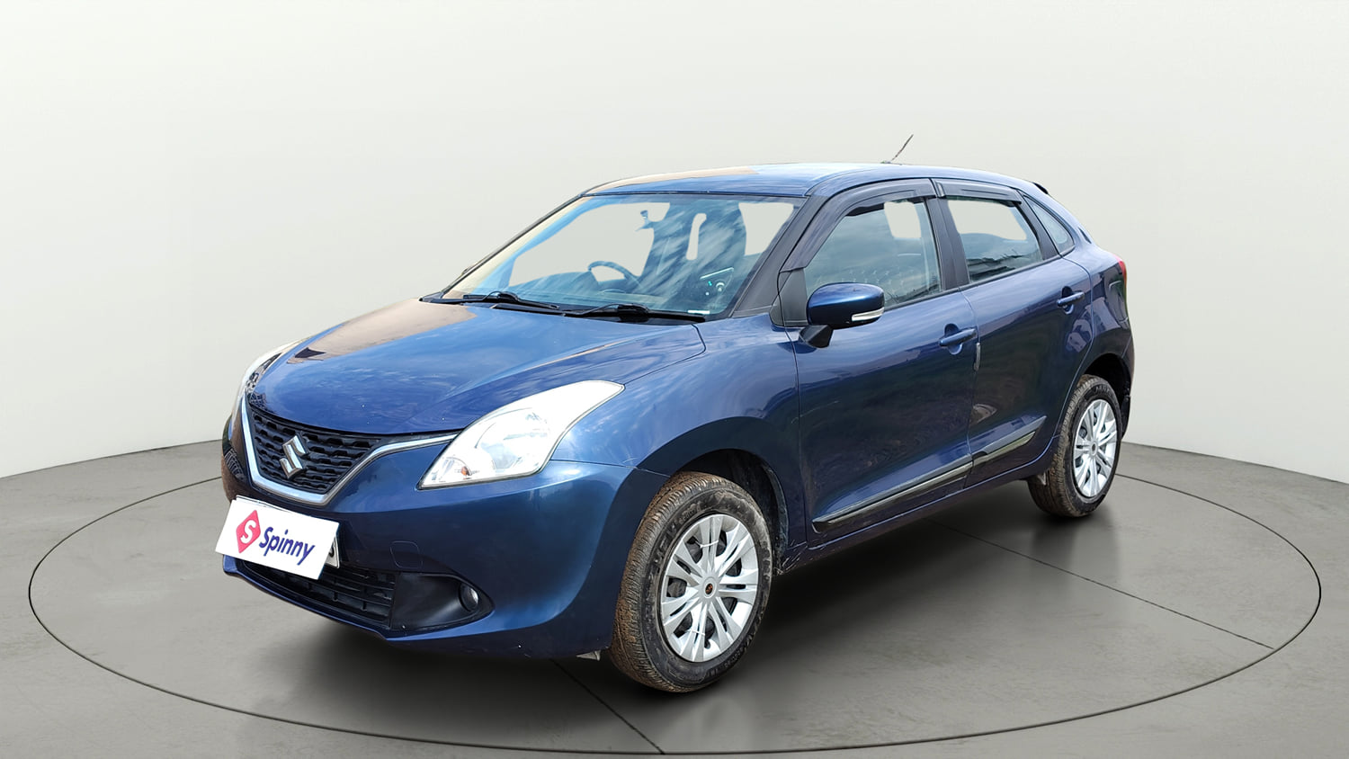 Used 2018 Maruti Suzuki Baleno Delta 1.2 Petrol Manual exterior LEFT FRONT CORNER VIEW