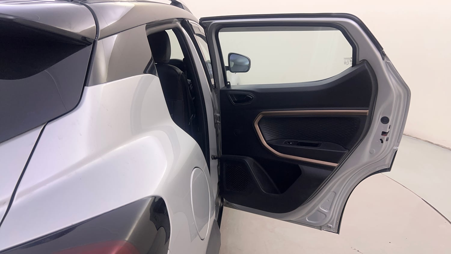 Used 2021 Renault Kiger RXT 1.0 Turbo MT Dual Tone Petrol Manual interior RIGHT REAR DOOR OPEN VIEW