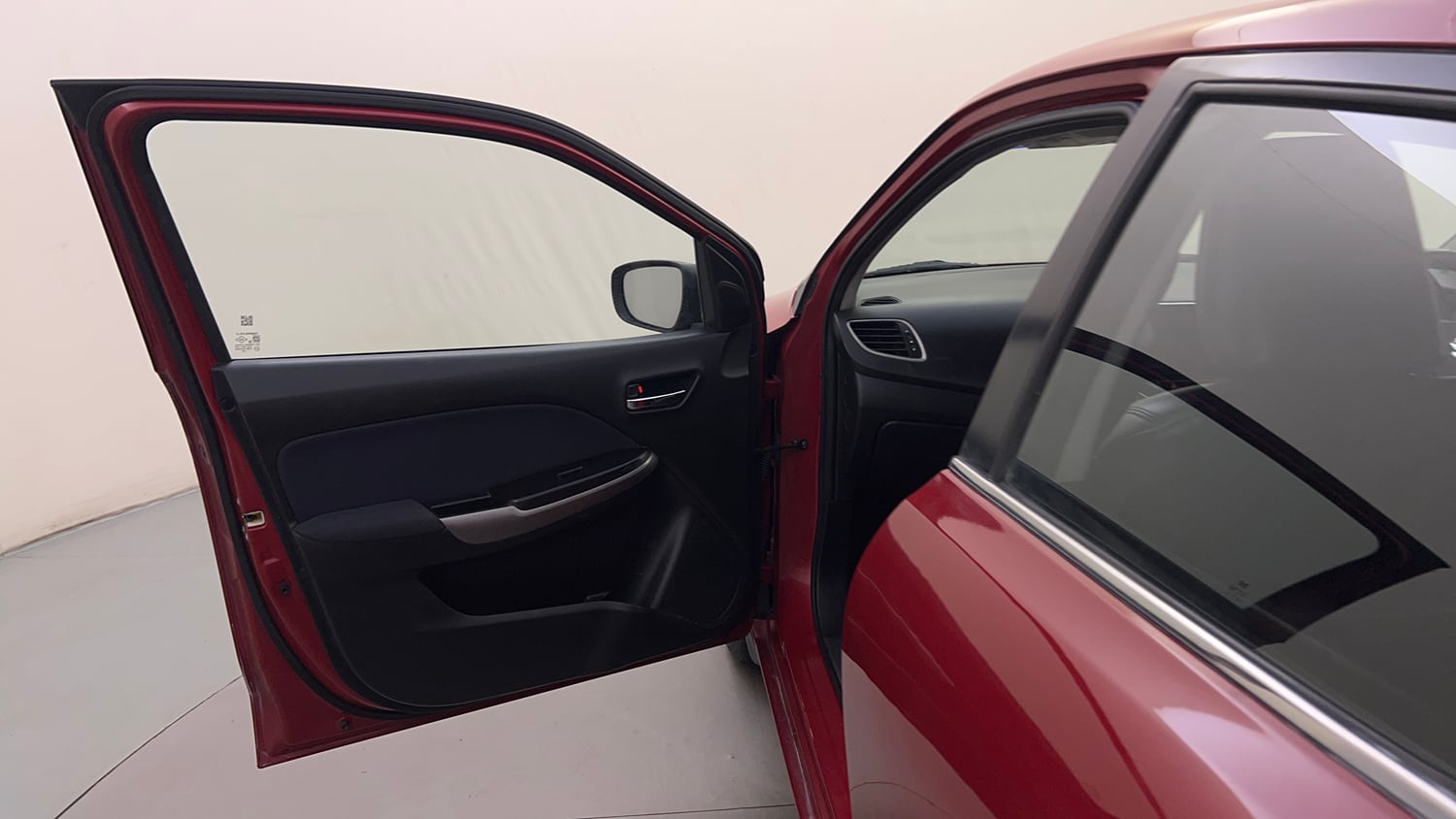 Used 2020 Maruti Suzuki Baleno Zeta Automatic Petrol Automatic interior LEFT FRONT DOOR OPEN VIEW