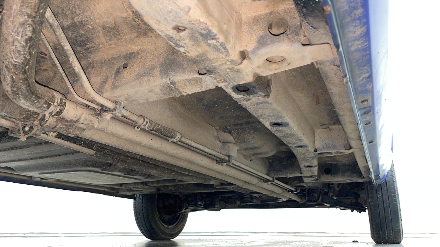 Used 2016 Tata Nano Twist XTA Petrol Automatic extra REAR RIGHT UNDERBODY VIEW