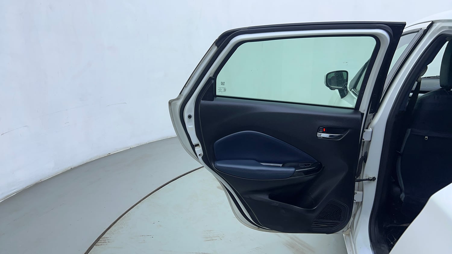 Used 2022 Maruti Suzuki Baleno Alpha MT Petrol Manual interior LEFT REAR DOOR OPEN VIEW