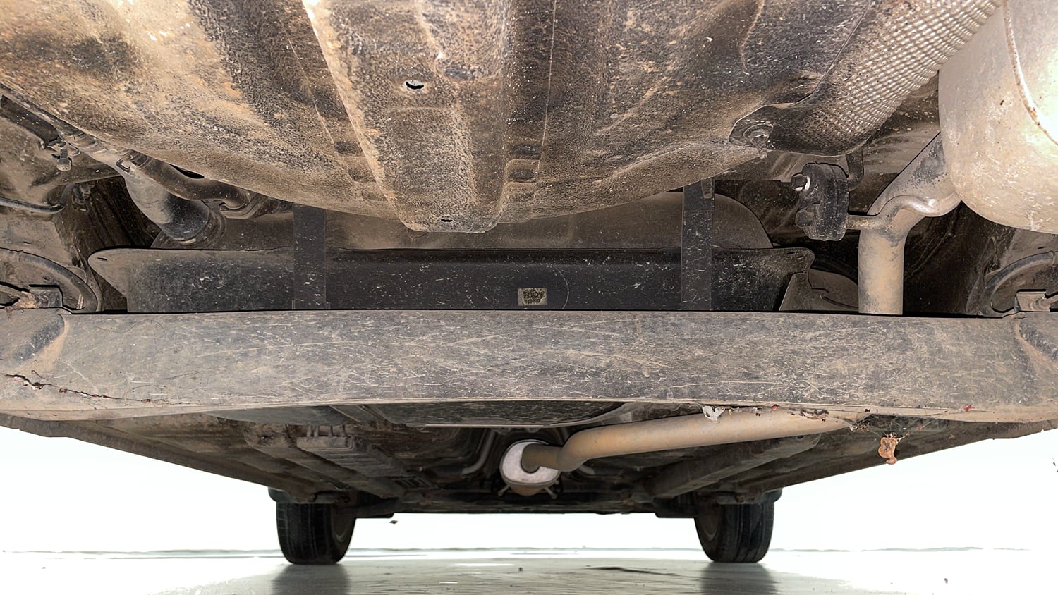 Used 2022 Hyundai Grand i10 Nios Asta AMT 1.2 Kappa VTVT Petrol Automatic extra REAR UNDERBODY VIEW (TAKEN FROM REAR)