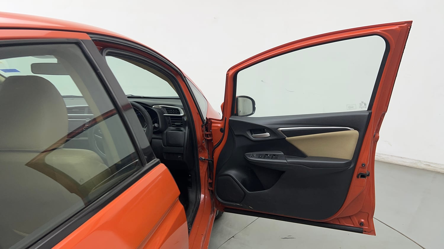Used 2017 Honda Jazz V AT Petrol Petrol Automatic interior RIGHT FRONT DOOR OPEN VIEW