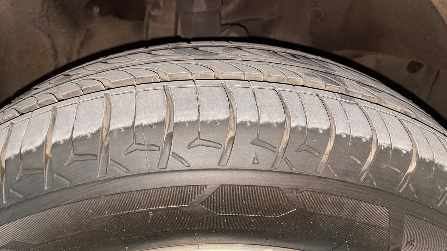 Used 2018 Honda Amaze 1.2 VX MT Petrol Petrol Manual tyres RIGHT FRONT TYRE TREAD VIEW