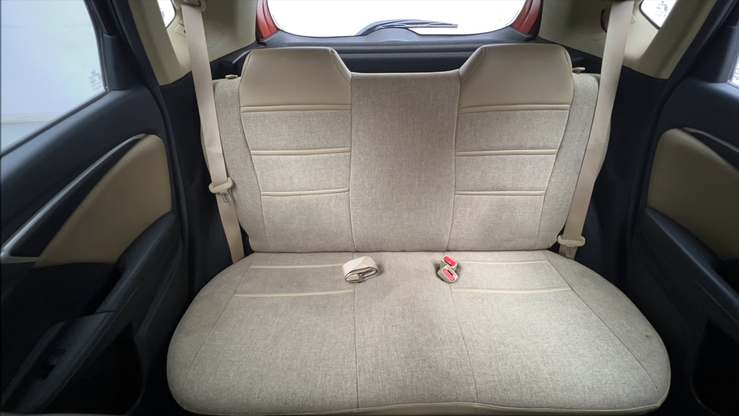 Used 2017 Honda Jazz V AT Petrol Petrol Automatic interior REAR SEAT CONDITION VIEW