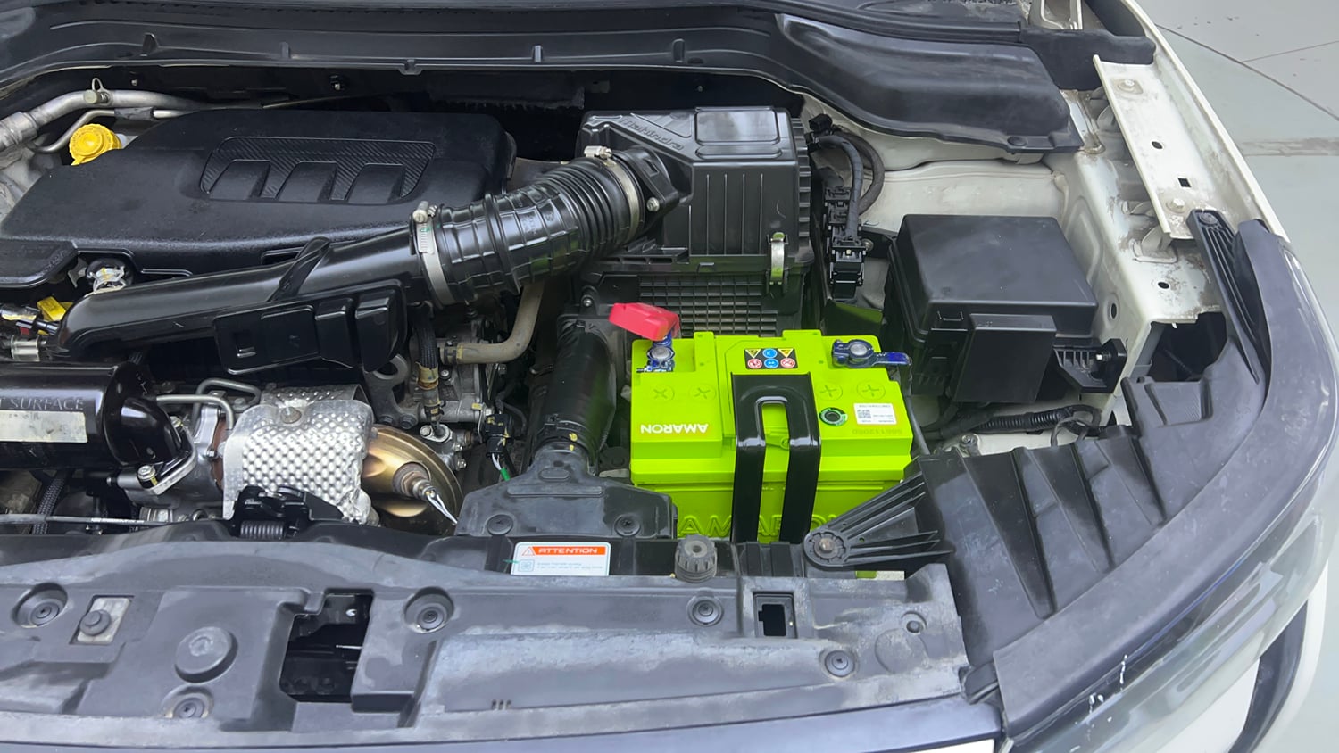 Used 2021 Mahindra XUV 300 W6 1.2 Petrol Petrol Manual engine ENGINE LEFT SIDE VIEW