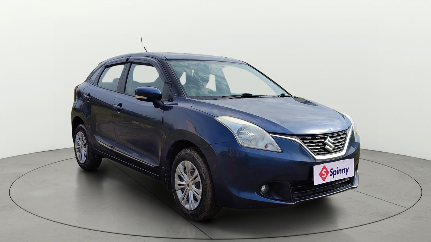 Used 2018 Maruti Suzuki Baleno Delta 1.2 Petrol Manual exterior RIGHT FRONT CORNER VIEW