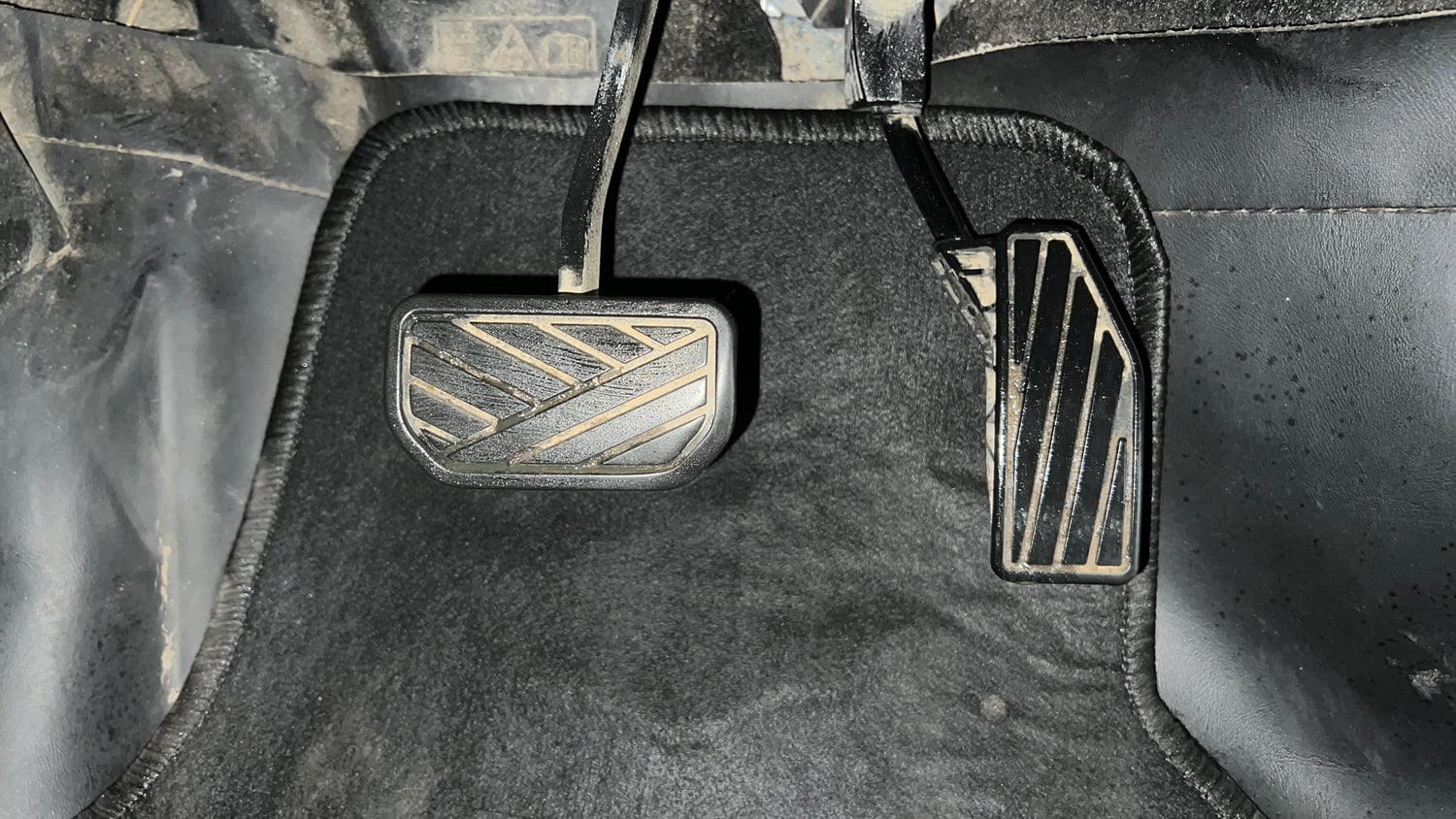 Used 2023 Maruti Suzuki Baleno Delta AGS Petrol Automatic interior PEDALS VIEW