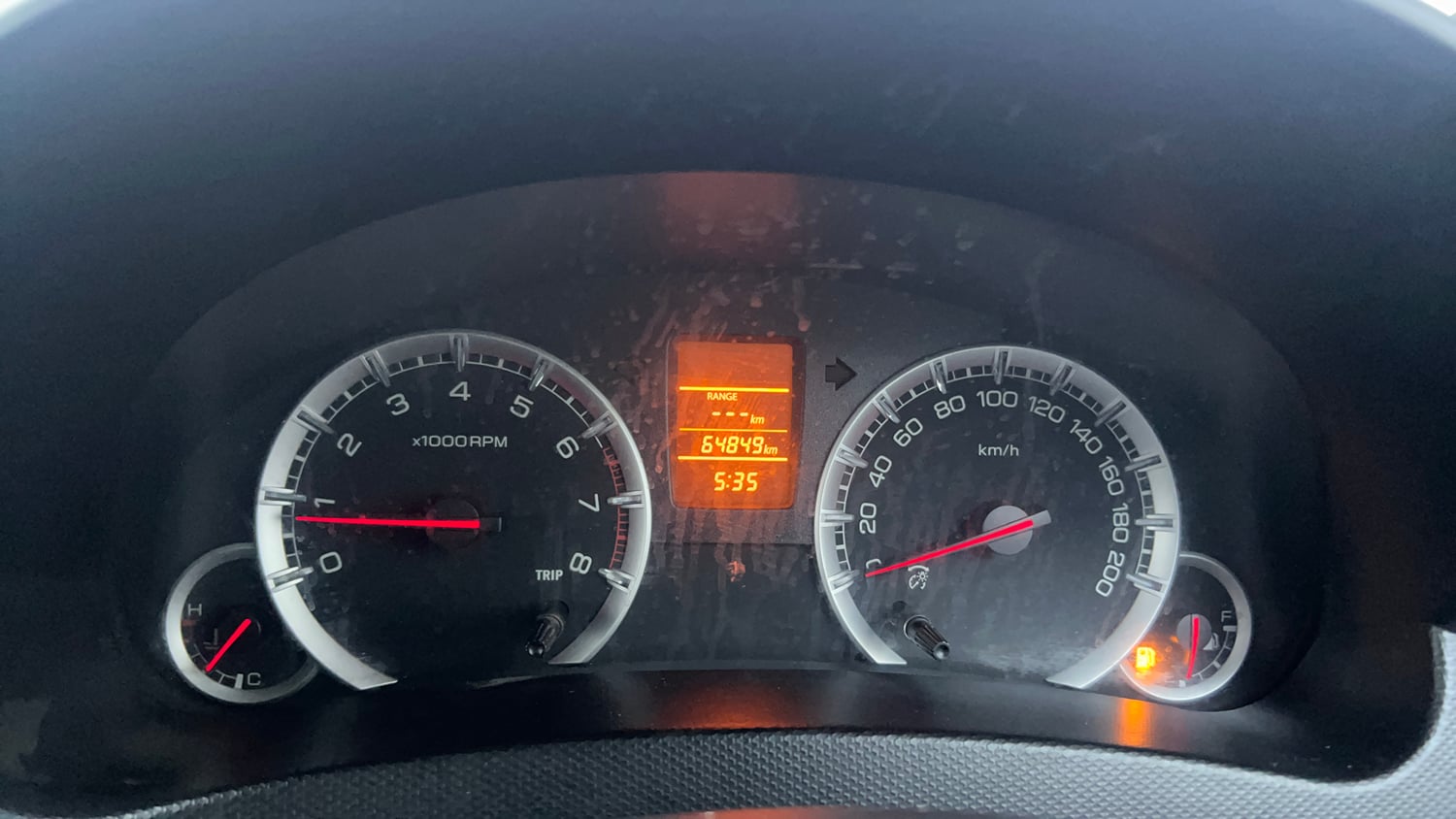 Used 2014 Maruti Suzuki Swift VXi Petrol Manual interior CLUSTERMETER VIEW