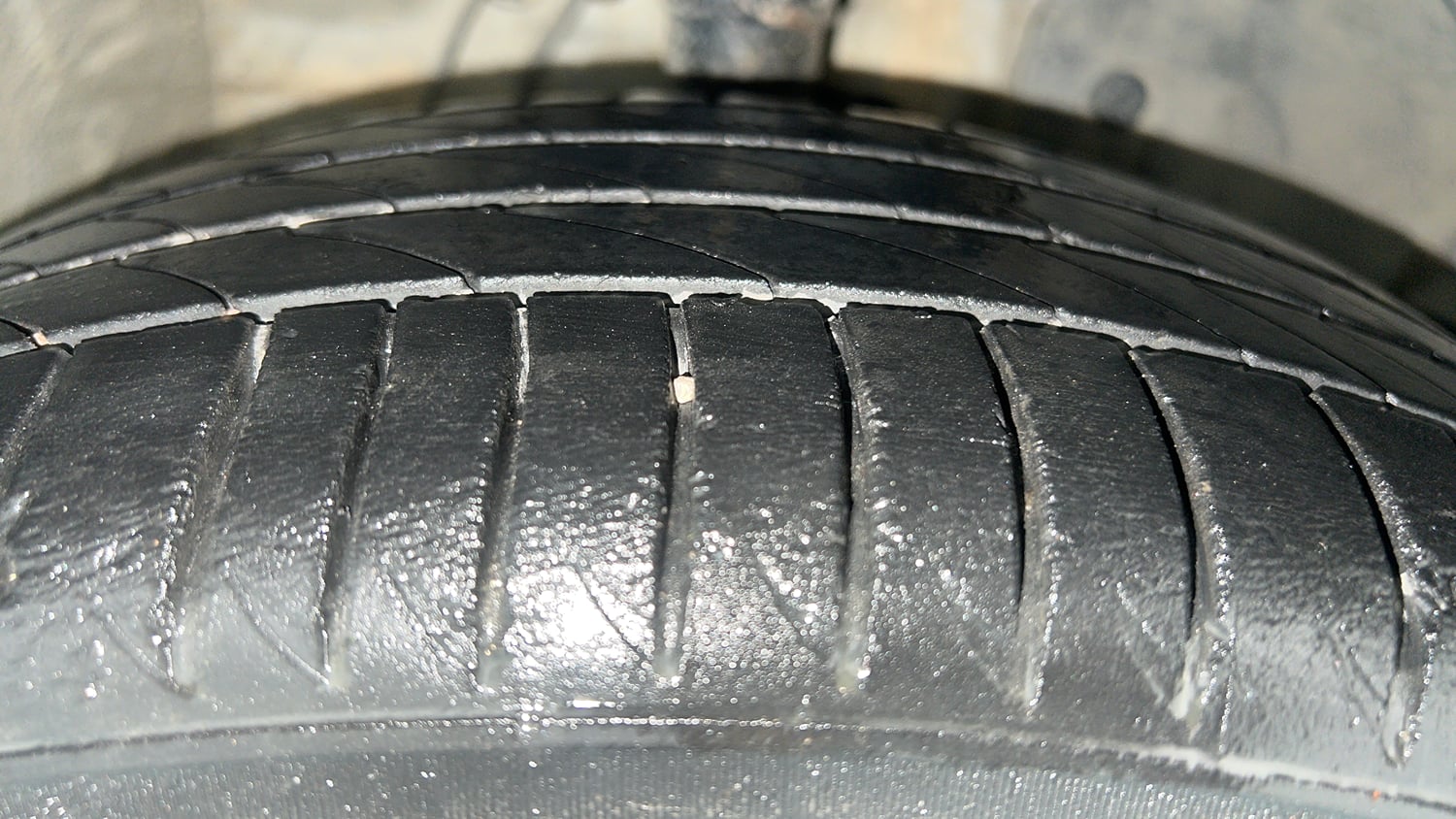 Used 2018 Honda WR-V VX MT Petrol Petrol Manual tyres RIGHT FRONT TYRE TREAD VIEW