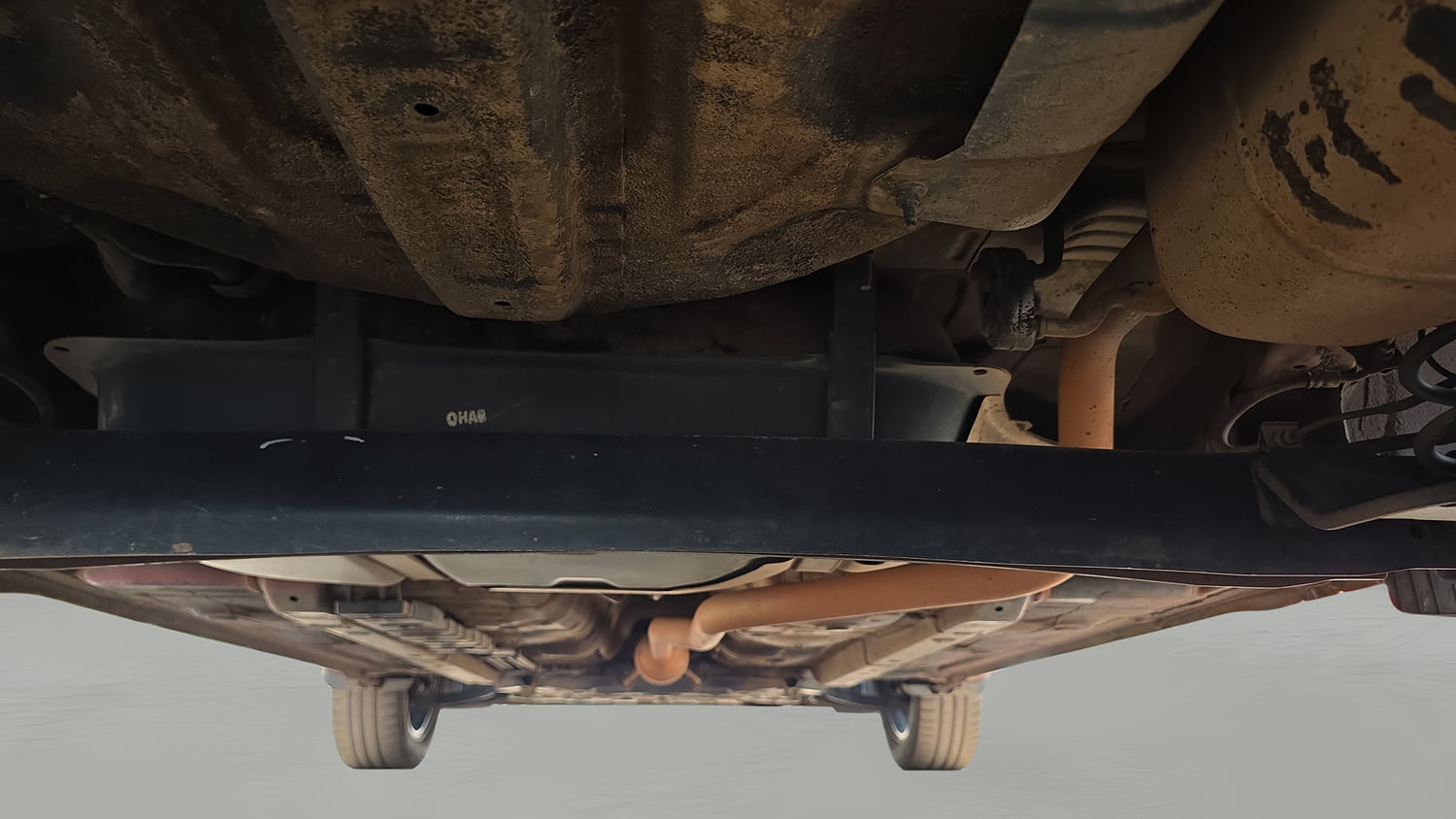 Used 2020 Hyundai Grand i10 Nios Asta 1.2 Kappa VTVT Petrol Manual extra REAR UNDERBODY VIEW (TAKEN FROM REAR)