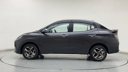Used 2022 Hyundai Aura SX 1.2 CNG Cng Manual exterior LEFT SIDE VIEW