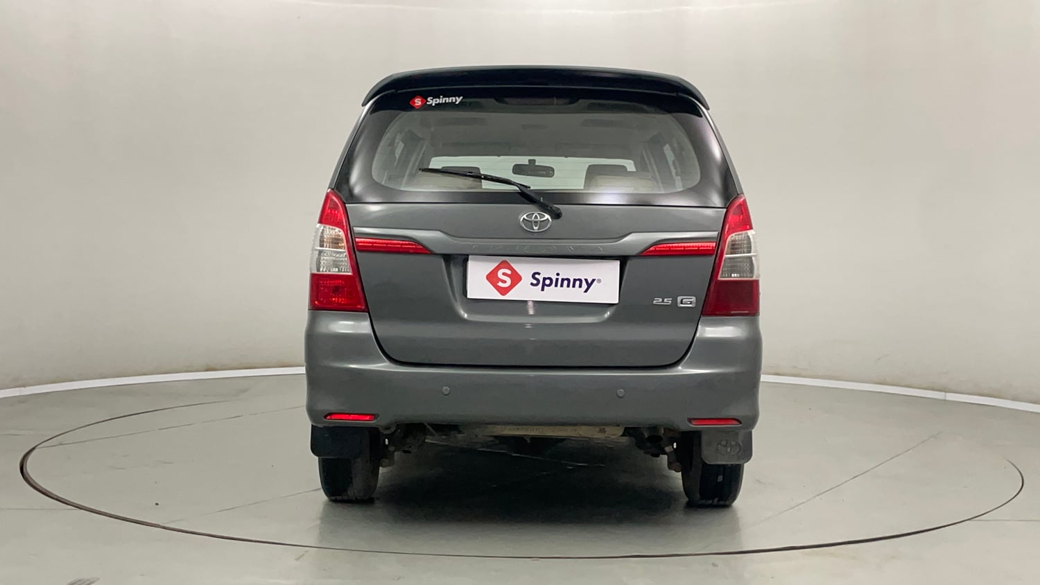 Used 2013 Toyota Innova 2.5 GX 8 STR BS-III Diesel Manual exterior BACK VIEW