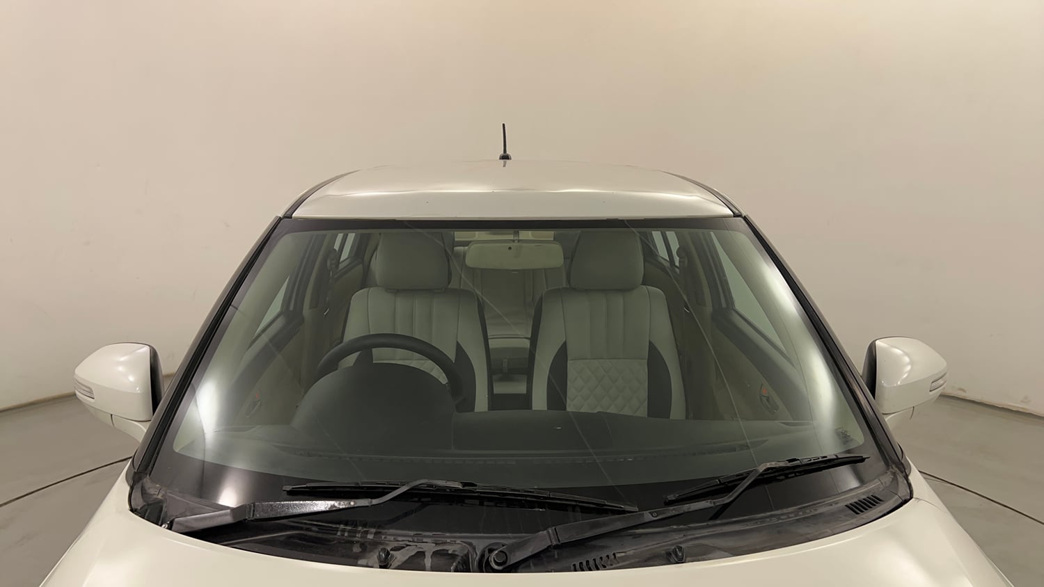 Used 2012 Maruti Suzuki Swift Dzire VXI Petrol Manual exterior FRONT WINDSHIELD VIEW